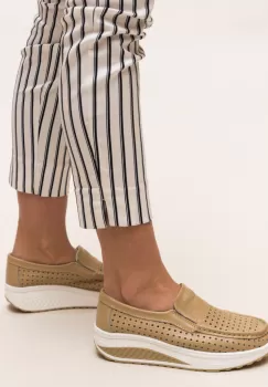 Pantofi Casual Bicaz Bej imagine