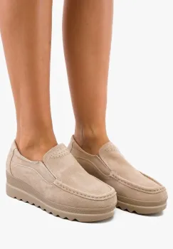 Pantofi Casual Bond Bej imagine