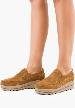 Pantofi Casual Bond Camel imagine