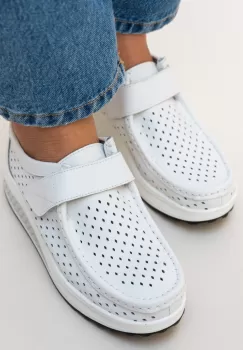 Pantofi Casual Bozta Albi imagine