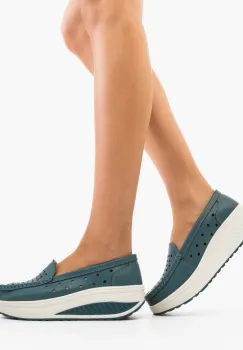 Pantofi Casual Buga Albastri imagine