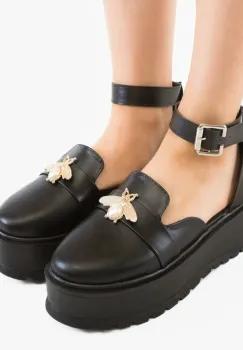 Pantofi Casual Bynna Negri imagine