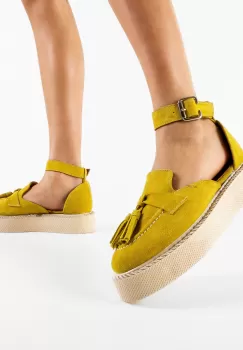 Pantofi Casual Cestus Galbeni imagine