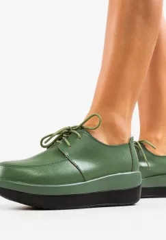 Pantofi Casual Creamt Verzi imagine