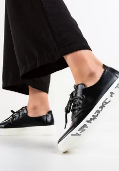 Pantofi casual dama Balmas Negri imagine