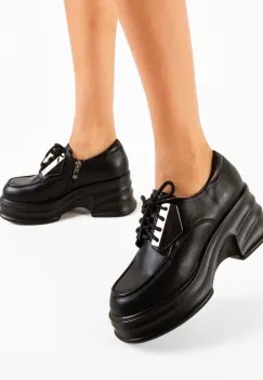 Pantofi casual dama Barteon Negri imagine
