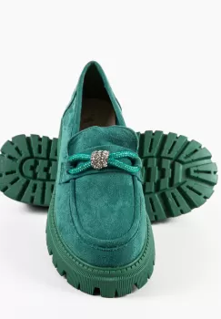 Pantofi Casual dama Bovra Verzi imagine