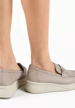 Pantofi casual dama Catlyn Khaki imagine