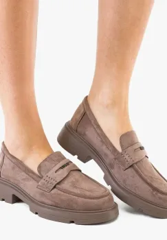 Pantofi casual dama Corsera Khaki imagine