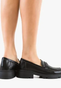 Pantofi casual dama Corsera Negri imagine