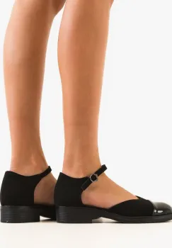 Pantofi Casual dama Daffe Negri 2 imagine