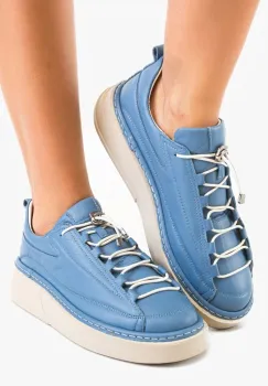 Pantofi casual dama Danubys Albastri imagine