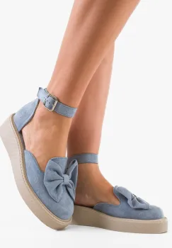 Pantofi Casual dama Elona Albastri imagine