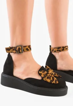 Pantofi Casual dama Elona Negri 2 imagine