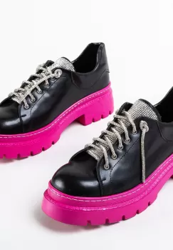Pantofi casual dama Friday Negri 4 imagine