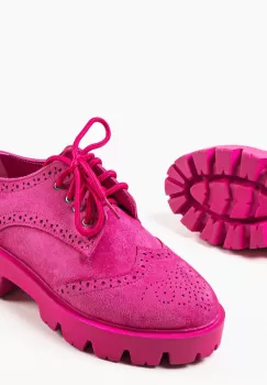 Pantofi Casual dama Gomine Fuchsia imagine