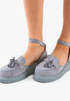 Pantofi Casual dama Hagge Albastri imagine
