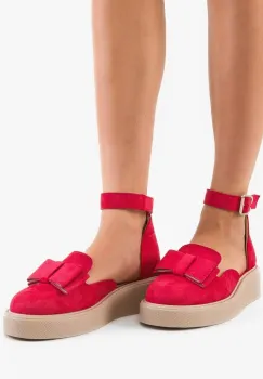 Pantofi Casual dama Hammbe Fuchsia imagine