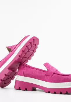 Pantofi Casual dama Hilaria Fuchsia imagine