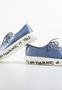 Pantofi casual dama Honga Albastri imagine