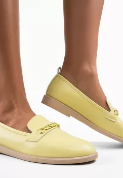 Pantofi casual dama Kalanz Galbeni imagine