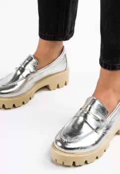 Pantofi Casual dama Kardy Argintii imagine