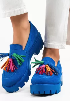 Pantofi Casual dama Kuciure Albastri imagine