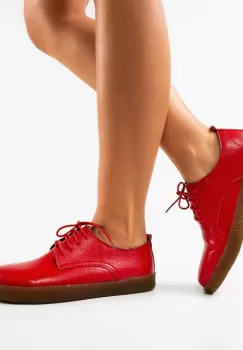 Pantofi casual dama Lactose Rosii imagine