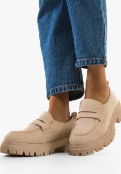 Pantofi Casual dama Laje Bej imagine