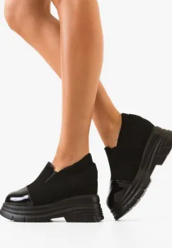 Pantofi Casual dama Lamzay Negri 2 imagine