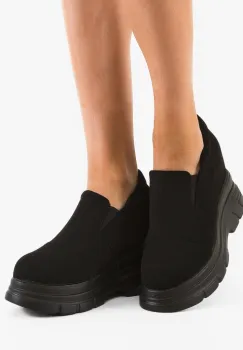 Pantofi Casual dama Lamzay Negri imagine