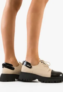 Pantofi Casual dama Luiza Bej imagine