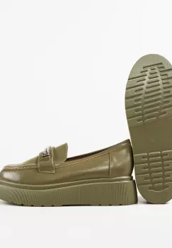 Pantofi casual dama Mandarye Verzi imagine