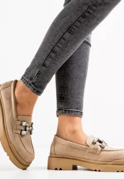 Pantofi Casual dama Maraya Bej imagine