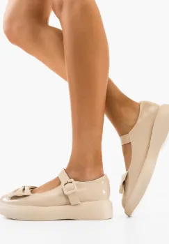 Pantofi Casual dama Melkior Bej imagine