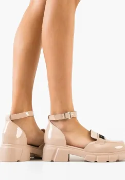Pantofi Casual dama Merfa Bej imagine