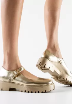 Pantofi casual dama Mersey Aurii imagine