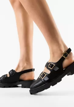 Pantofi casual dama Moldavit Negri imagine