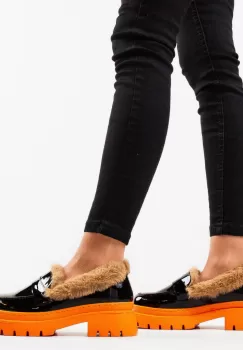 Pantofi casual dama Monday Negri 2 imagine