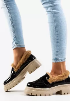 Pantofi casual dama Monday Negri 3 imagine