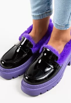 Pantofi casual dama Monday Negri 5 imagine