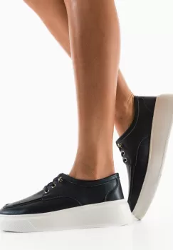 Pantofi Casual dama Naenia Bleumarin imagine
