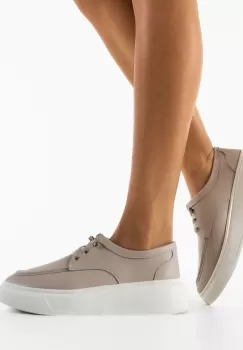Pantofi Casual dama Naenia Gri imagine