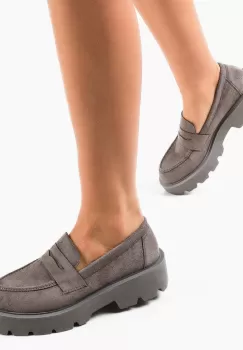 Pantofi Casual dama Punde Gri imagine