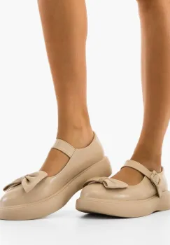 Pantofi Casual dama Samwell Bej imagine
