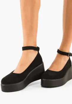 Pantofi Casual dama Shelob Negre 2 imagine