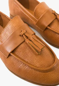 Pantofi casual dama Singleto Camel imagine