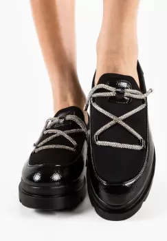 Pantofi Casual dama Stayli Negri imagine