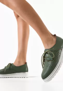 Pantofi Casual dama Tone Verzi imagine