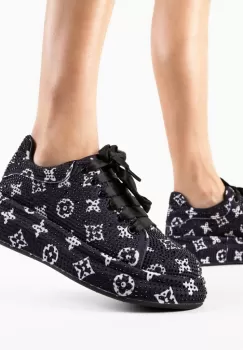 Pantofi Casual dama Urssy Negri imagine